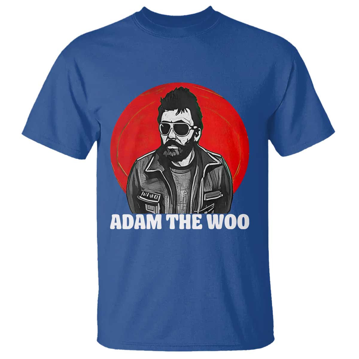 Adam Inspired Graphic T Shirt The Woo In Remembrance Memorial Tribute TS02 Royal Blue Print Your Wear