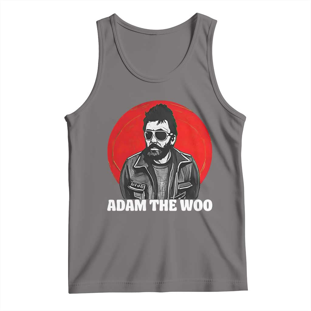 Adam Inspired Graphic Tank Top The Woo In Remembrance Memorial Tribute TS02 Deep Heather Print Your Wear