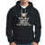 No Smoking Skull Hoodie Do Not Give Me A Cigarette Under Any Circumstances TS02 Black Printyourwear