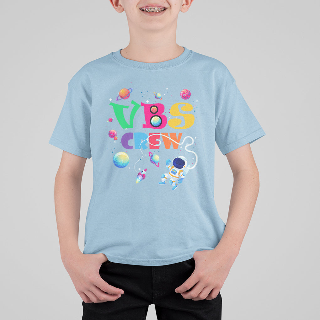 VBS Stellar T Shirt For Kid VBS Crew Stellar Jesus Vacation Bible School Space Astronaut TS02 Printyourwear