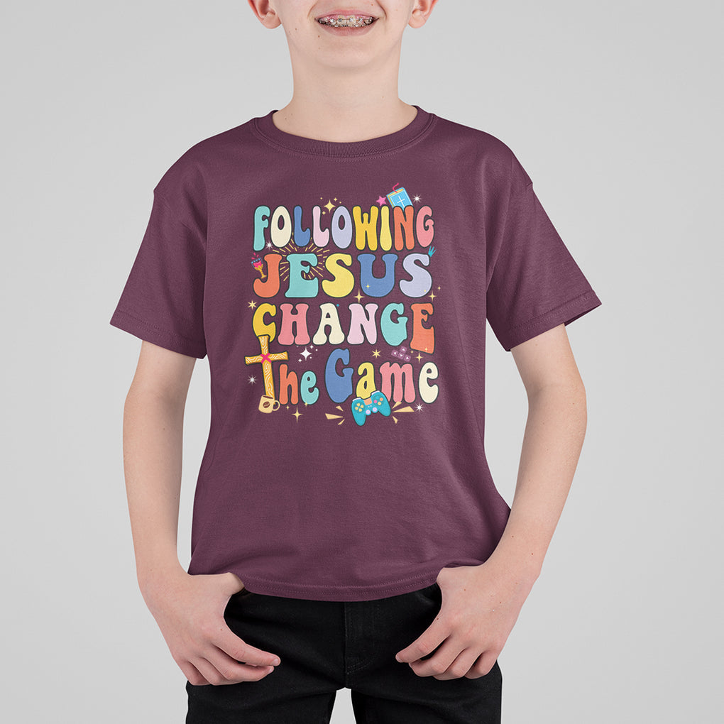 VBS Stellar T Shirt For Kid Following Jesus Changes The Game Vacation Bible School VBS TS02 Printyourwear