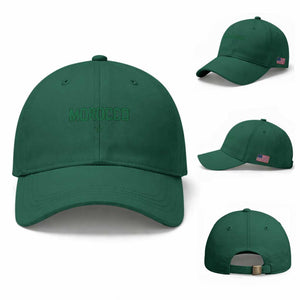 Morocco Star Flag Minimalist Moroccan Pride Baseball Cap TS02 Baseball Cap Universal Fit Irish Green Print Your Wear