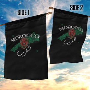 Morocco Lion Maghrib Moroccan Spirit Heritage Garden Flag TS02 Print Your Wear