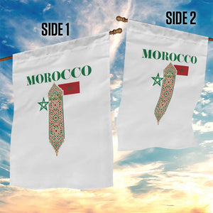 Traditional Moroccan Mosaic Archway Graphic Garden Flag Morocco Architecture Tile Pattern TS02 Print Your Wear
