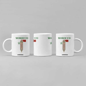 Traditional Moroccan Mosaic Archway Graphic Coffee Mug Morocco Architecture Tile Pattern TS02 Print Your Wear