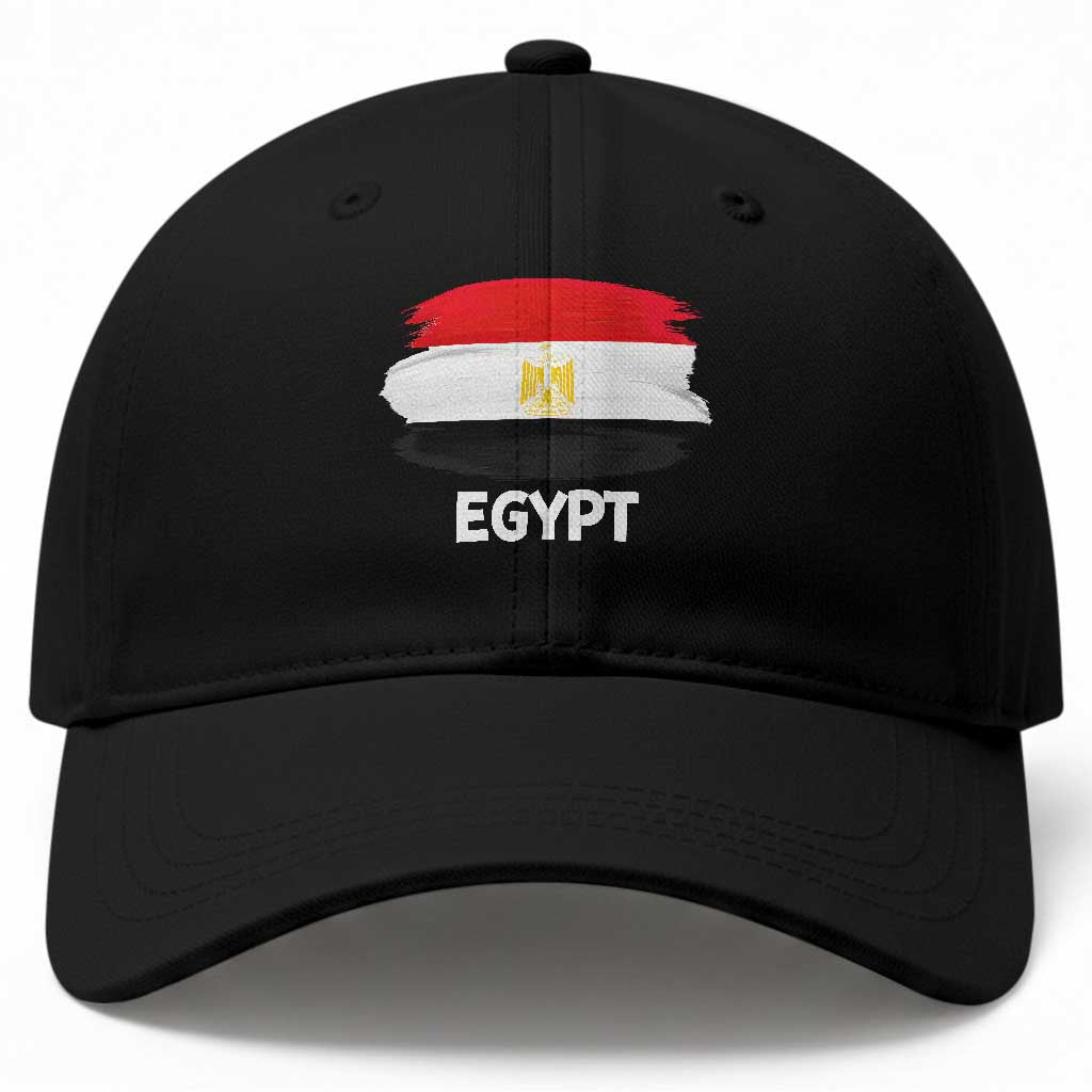 Egypt Flag Misr Pride Baseball Cap Egyptian Eagle of Saladin Heritage TS02 Print Your Wear
