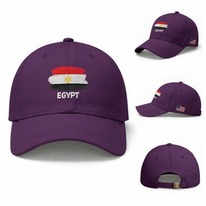 Egypt Flag Misr Pride Baseball Cap Egyptian Eagle of Saladin Heritage TS02 Baseball Cap Universal Fit Purple Print Your Wear