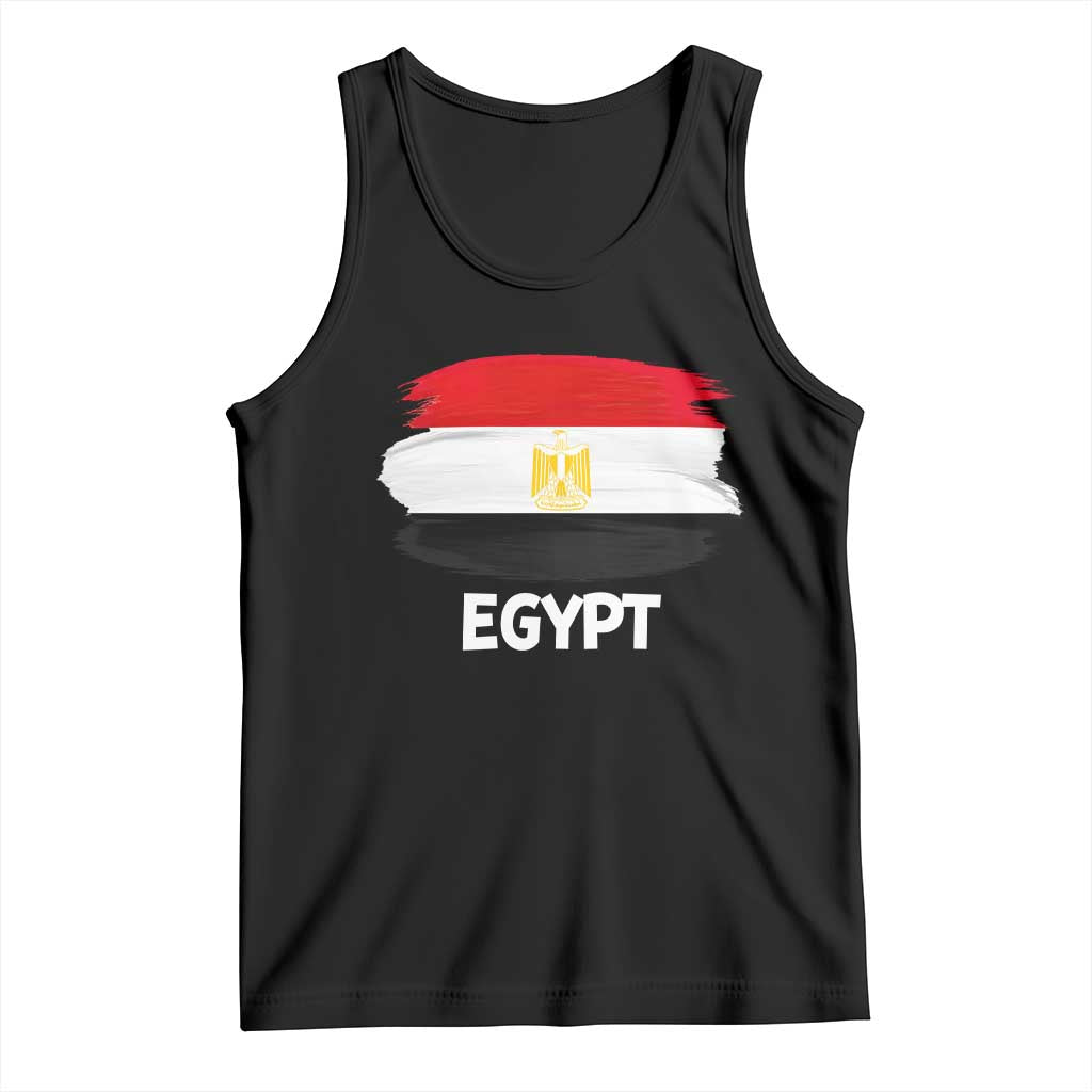 Egypt Flag Misr Pride Tank Top Egyptian Eagle of Saladin Heritage TS02 Black Print Your Wear