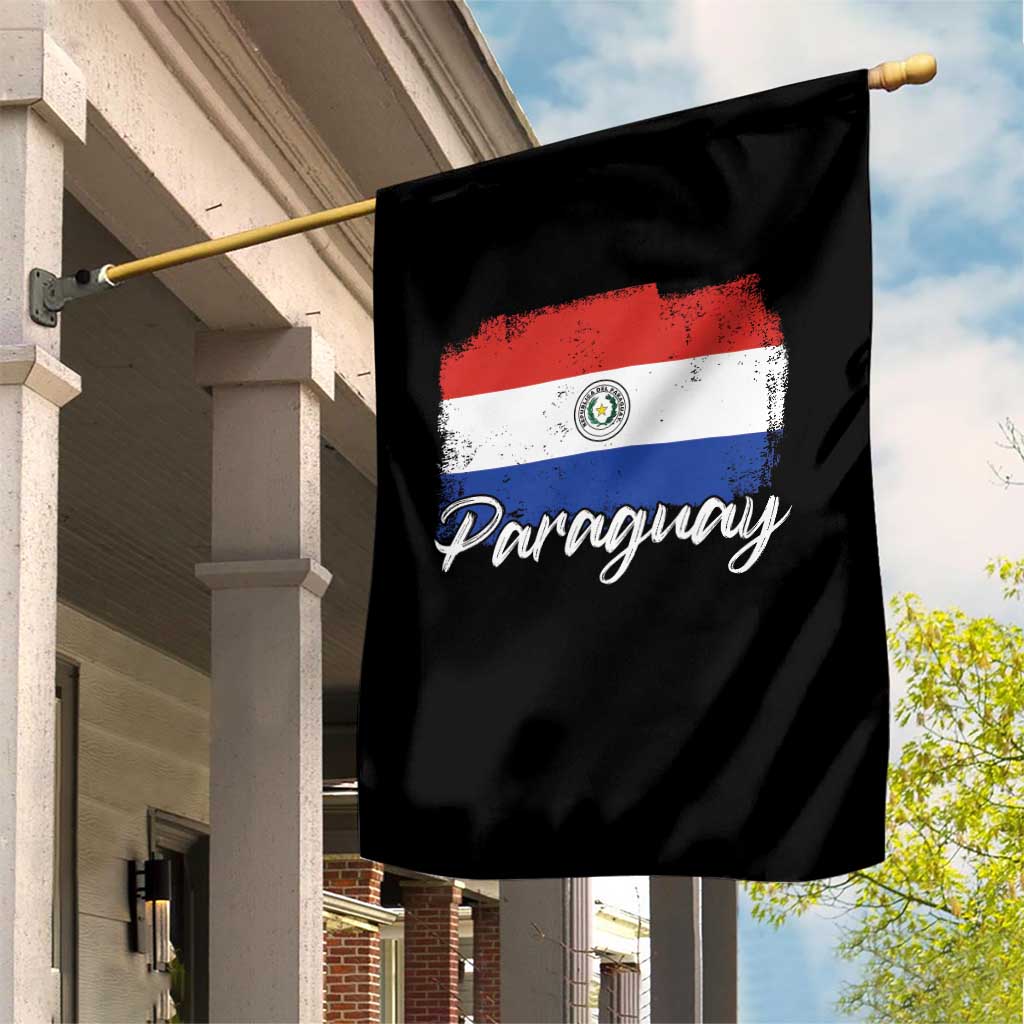 Vintage Paraguay Flag Paraguaya Heritage Pride Roots Garden Flag TS02 Print Your Wear