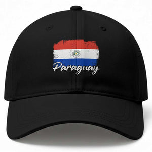 Vintage Paraguay Flag Paraguaya Heritage Pride Roots Baseball Cap TS02 Print Your Wear