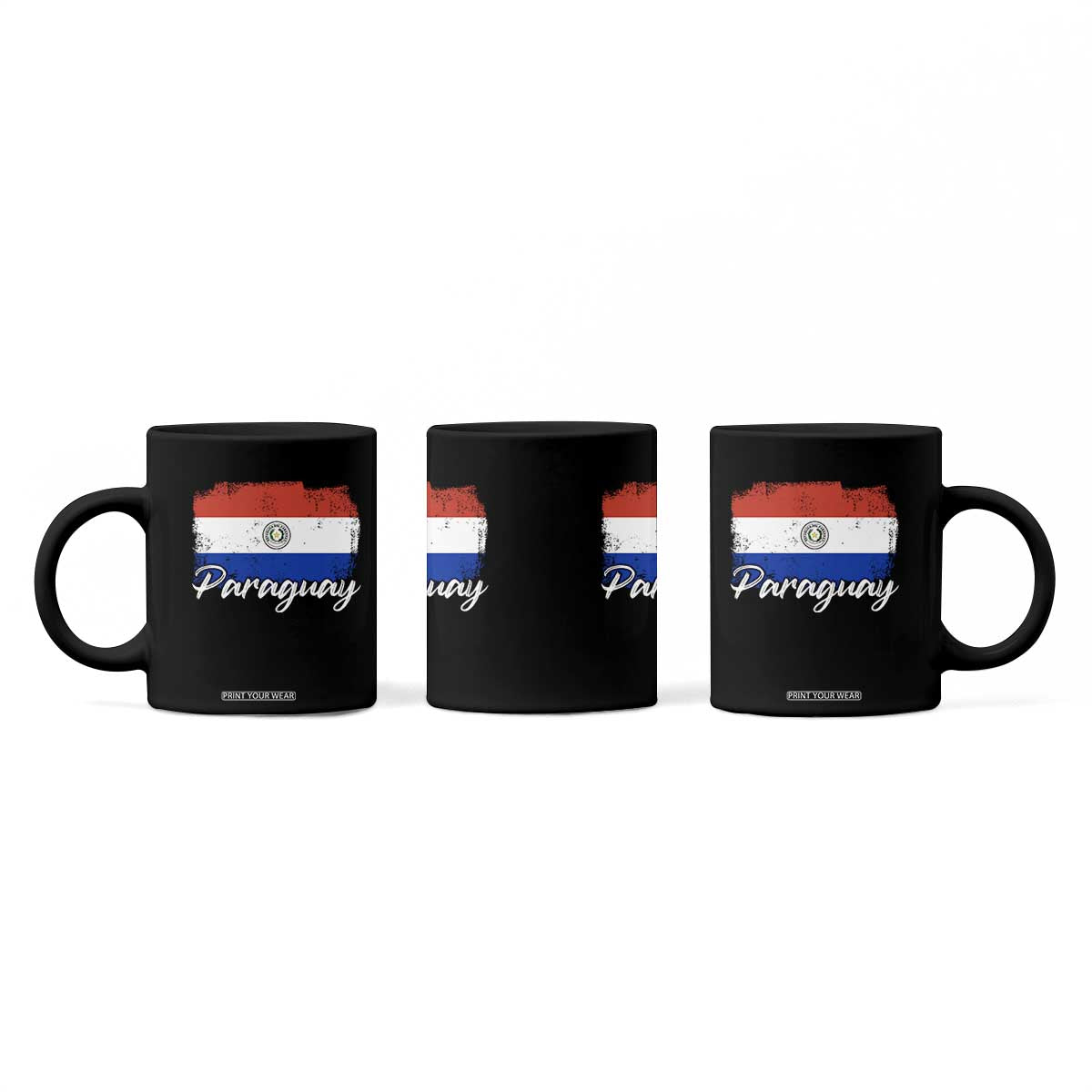 Vintage Paraguay Flag Paraguaya Heritage Pride Roots Coffee Mug TS02 Print Your Wear