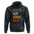 Kamala For President Hoodie We're Not Going Back Harris 2024 Support TS02 Black Print Your Wear