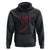 Harris 2024 Hoodie Comma La Kamala For President Red Punctuation Mark TS02 Black Print Your Wear