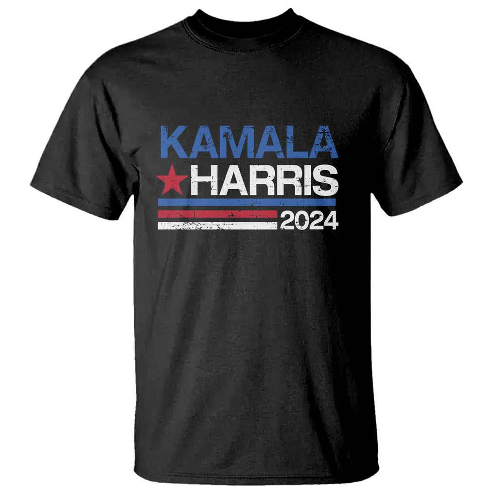 Kamala Harris 2024 T Shirt Childless Cat Lady For President Vote Retro TS02 Black Print Your Wear