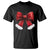 Red Coquette Bow Santa Retro Christmas Vibe T Shirt TS02 Black Print Your Wear