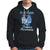 In October We Wear Blue Ribbon Heart Diabetes Awareness Hoodie TS02 Black Printyourwear