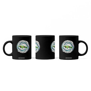Pray For Jamaica Hurricane Support Coffee Mug Strong Island Map and Storm Graphic TS02 Print Your Wear