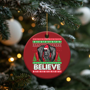 Xmas Mothman Christmas Ornament Believe Cryptmas Cryptid Monster Point Pleasant TS02 Print Your Wear