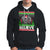 Mothman Christmas Hoodie Believe Cryptmas Cryptid Monster Point Pleasant TS02 Black Printyourwear