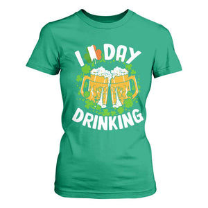 Funny St Patricks Day T Shirt For Women I Love Day Drinking Beer Lover Drink Team TS02 Irish Green Print Your Wear