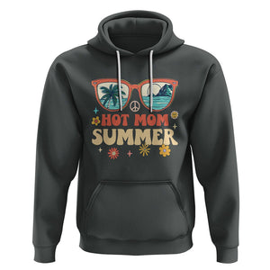 Hot Mom Summer Hoodie Aloha Beach Vacation Holidays Hot Women TS02 Dark Heather Printyourwear