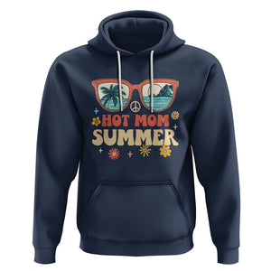 Hot Mom Summer Hoodie Aloha Beach Vacation Holidays Hot Women TS02 Navy Printyourwear