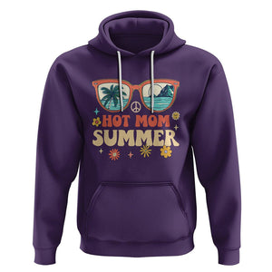 Hot Mom Summer Hoodie Aloha Beach Vacation Holidays Hot Women TS02 Purple Printyourwear