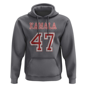 Kamala 47 Hoodie Harris 2024 For President TS02 Charcoal Print Your Wear