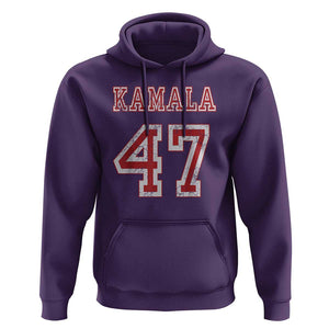 Kamala 47 Hoodie Harris 2024 For President TS02 Purple Print Your Wear