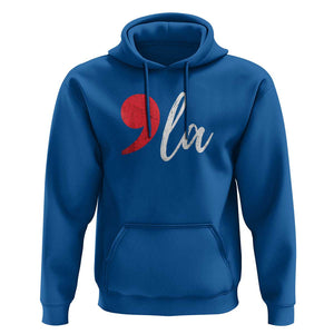 Harris 2024 Hoodie Comma La Kamala For President Red Punctuation Mark TS02 Royal Blue Print Your Wear