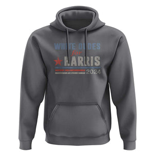 Kamala For President Hoodie White Dudes For Harris 2024 TS02 Charcoal Print Your Wear