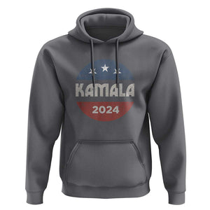 Harris 2024 Hoodie Kamala For President TS02 Charcoal Print Your Wear