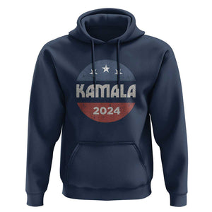 Harris 2024 Hoodie Kamala For President TS02 Navy Print Your Wear