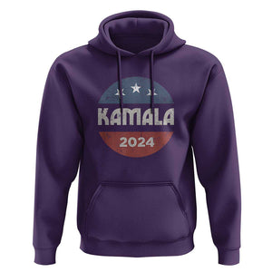 Harris 2024 Hoodie Kamala For President TS02 Purple Print Your Wear