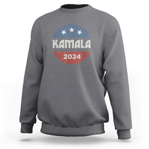 Harris 2024 Sweatshirt Kamala For President TS02 Charcoal Print Your Wear