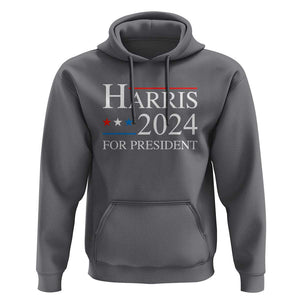 Vote For Kamala Hoodie Harris 2024 For President TS02 Charcoal Print Your Wear