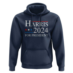 Vote For Kamala Hoodie Harris 2024 For President TS02 Navy Print Your Wear