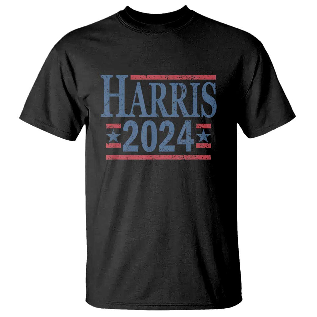 Harris 2024 T Shirt Kamala For President Retro Vintage TS02 Black Print Your Wear