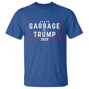 Garbage For Trump 2024 T Shirt US 47th President TS02 Royal Blue Print Your Wear