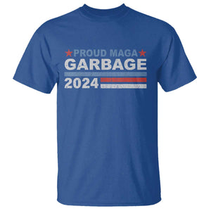 Proud Garbage 2024 T Shirt Vote Trump for President Election TS02 Royal Blue Print Your Wear