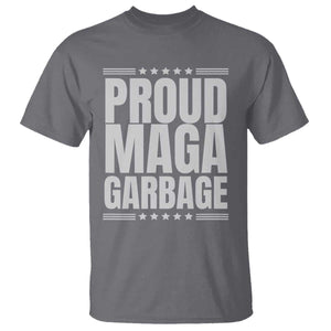 Proud Garbage 2024 T Shirt Vote Trump for President TS02 Charcoal Print Your Wear