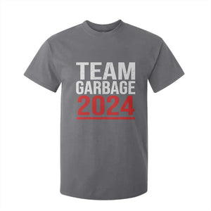 Team Garbage 2024 T Shirt For Kid For Trump 47th President TS02 Charcoal Print Your Wear