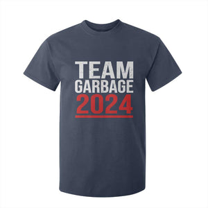 Team Garbage 2024 T Shirt For Kid For Trump 47th President TS02 Navy Print Your Wear