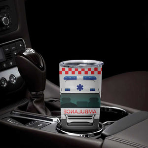 Ambulance Emergency Car Personalized Tumbler Cup TS04 Print Your Wear