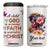 Black Woman A Child Of God A Woman Of Faith A Warrior Of Christ 4 in 1 Can Cooler Tumbler Personalized TS04 One Size: 16 oz Multicolor Print Your Wear