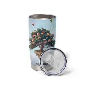 Tree Of Books Tumbler Cup Personalized TS04 Print Your Wear