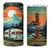 Camping Trailer 4 in 1 Can Cooler Tumbler Personalized TS04 One Size: 16 oz Multicolor Print Your Wear