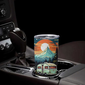 Camping Trailer Tumbler Cup Personalized TS04 Print Your Wear