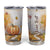 Pumpkin Autumn Leaves Personalized Tumbler Cup TS04 Multicolor Print Your Wear