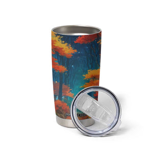 Autumn Road Personalized Tumbler Cup TS04 Print Your Wear